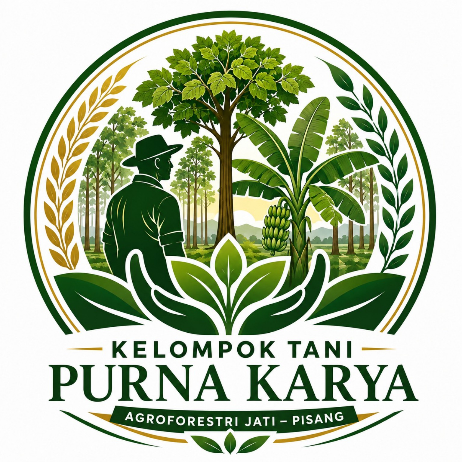 Logo Kelompok Tani Purna Karya